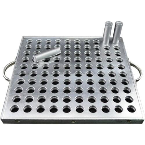 100 Cavities Lipstick Mold_Waterdrop/Teardrop Shape 11.8mm/ 12.1mm /12.7mm Please Remark The Cup Size Before Payoff