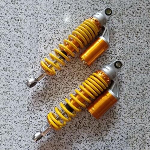 340mm 350mm 360mm 8mm spring Universal Motorcycles Shock Absorbers for Honda/Yamaha/Suzuki/Kawasaki/Dirt bikes ATV/Quad Scooter