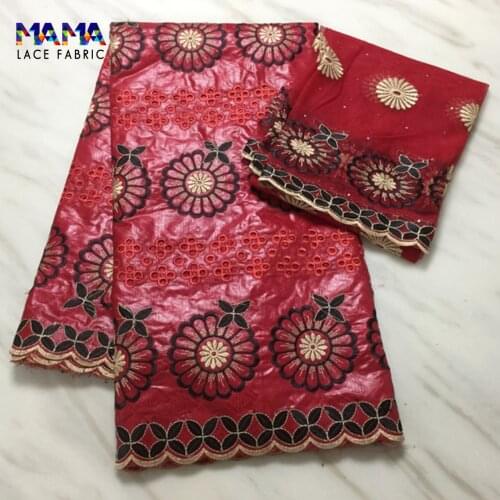 7 Yards 2021 New Desing African Fabric Lace Bazin Riche Brode With Net Lace High Quality Latest Guinea Lace French Dresses