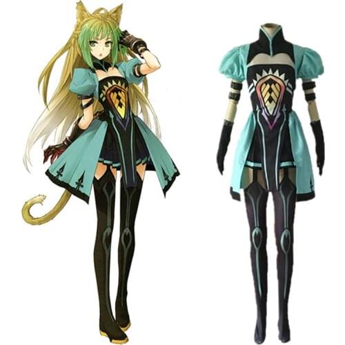 Anime Fate Apocrypha Cosplay Costumes Atalanta Dress Uniform Full Set Cosplay Costumes Halloween Party Women Cosplay Costumes