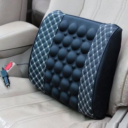 Car electric massage seat backrest pillow lumbar pillow for SEAT Ibiza Leon Toledo Arosa Alhambra Exeo FR Supercopa Mii Altea