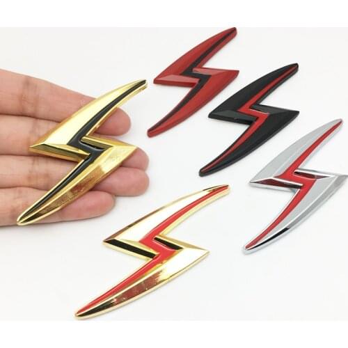 Car styling 3D metal S Lightning Logo Emblem Badge Decal For Nissan S10 S110 S12 S13 S14 S15 Auto Exterior car Accessories