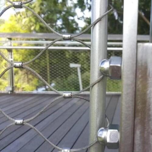 Flexible Stainless Steel Wire Mesh X-tend Inox Line Cable Webnet