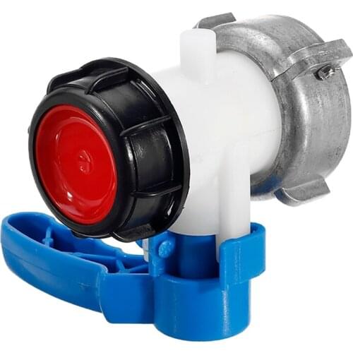 IBC Tank Container 1000L DN50 75Mm Liters 62Mm To Export Male 2 Inch Home Garden Butterfly Valve Switch Accessories Tools