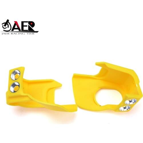 JAER Motorcycle Fork Bottom Shoe Guard Cover Protector for Suzuki RMZ250 RMZ450 2009-2019