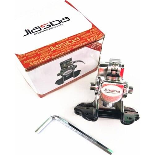 JIasida Stainless Steel Adjustable Angle Mini Mobile Bracket/Mobile Antenna Mount Clip for Mobile Radio aerial accessory