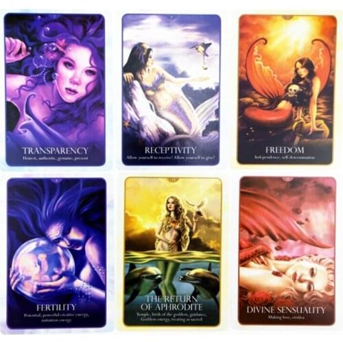 Oracle of the Mermaids 45-Card Deck Magical Messages of Healing Love & Romance