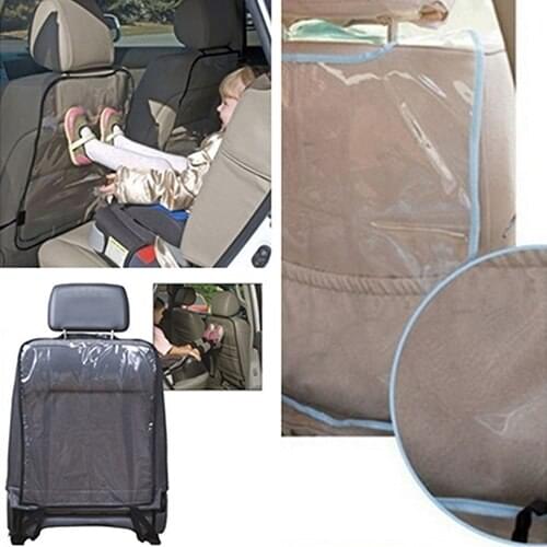 Unusual Car Auto Seat Back Cover for Children Kick Mat Mud Clean Accessories