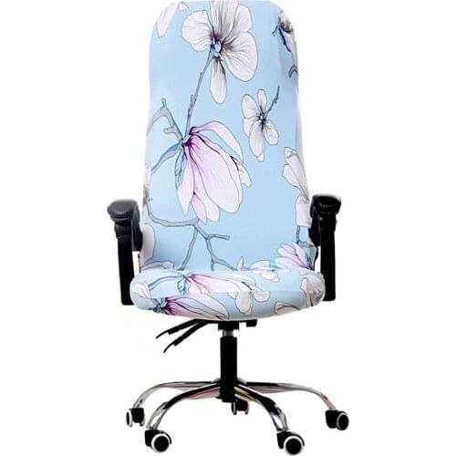 2020 New Style Rotating Office Computer Chair Cover Spandex Covers for Chairs Lycra Chair