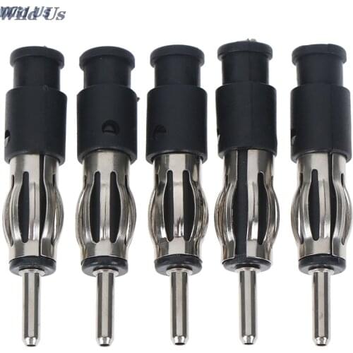 New 5 pcs/lot Car CD Radio Male Aerial Antenna Plug Adapter Plastic Handle Connector