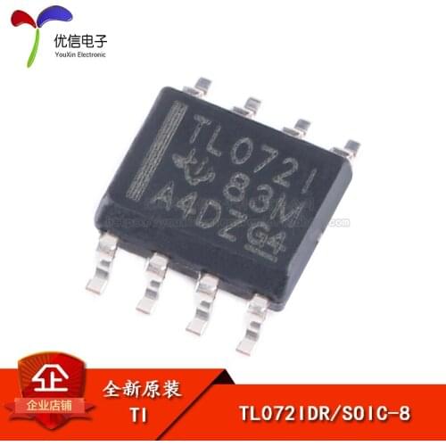 Genuine original TL072IDR SOIC-8 Dual JFET Input Operational Amplifiers chip