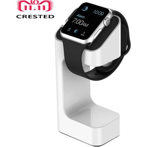 Stand holder For Apple Watch series 6 SE 5 4 3 44mm 40mm iWatch strap 42mm/38mm Charger Station Plastic Bracket watch Accessorie