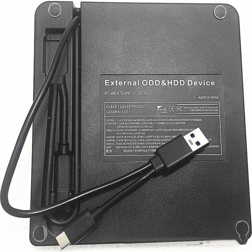 Portable New VCD CD DVD Burner USB 3.0 Type-c External DVD Player Optical Drive for Computers Laptop