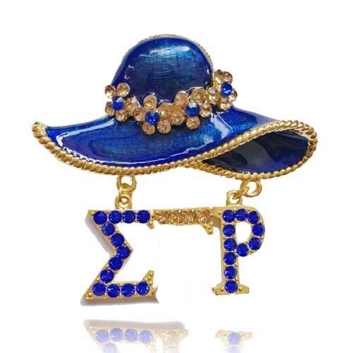 Drop Shipping Greek Theme Letters SGR Sorority Hat Lapel Pin Brooch Jewelry