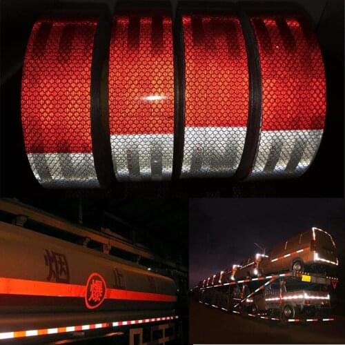 High intensity reflective vinyl tape reflector sticker materials for vehicle truck car trailer safety