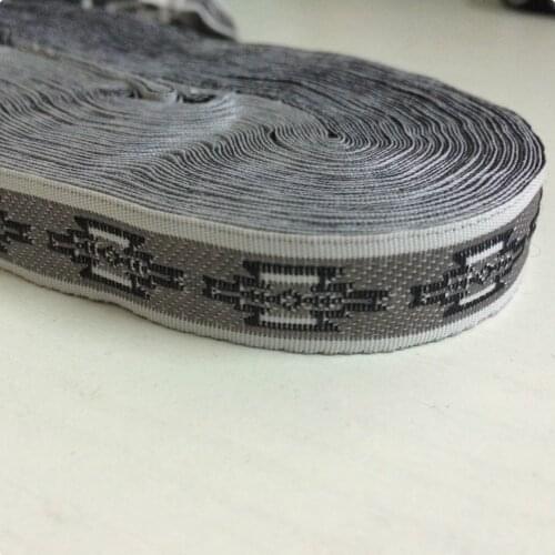 2014 NEW 5/8'' 16mm Wide 10yard/sets Geometry Design restoring ancient Tone Woven Jacquard Ribbon For Dog Collar KTZD201120603