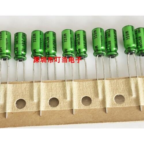 20PCS/LOT NICHICON 25V10UF 5X11 ES MUSE BP AUDIO CAPACITOR
