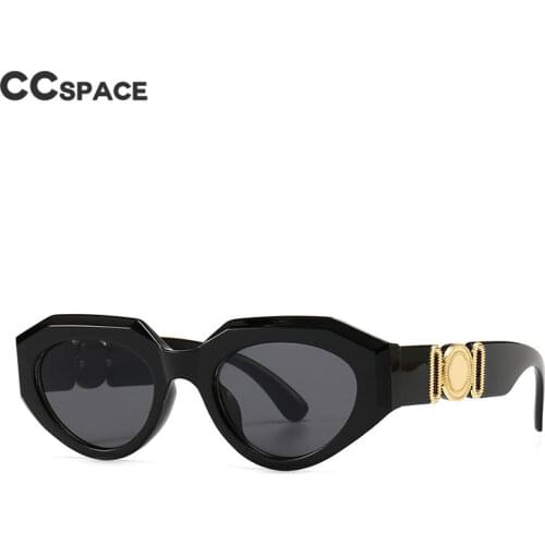 46713 Brand Designer Sunglasses Fashion Punk Men Women Cat Eye Shades UV400 Vintage Glasses