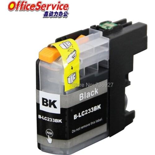 5 Black For LC233 Compatible Ink Cartridge LC 233 For Brother DCP-J562DW DCP-J4120DW MFC-J4620DW MFC-J5720DW Inkjet printer