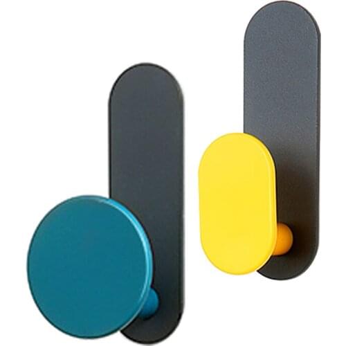 Dwomee Robe Towel Hook Carbon Steel Round Utility Coat Hook, Bathroom Kitchen Home Storage Hand Towel Holder Washcloth Hanger