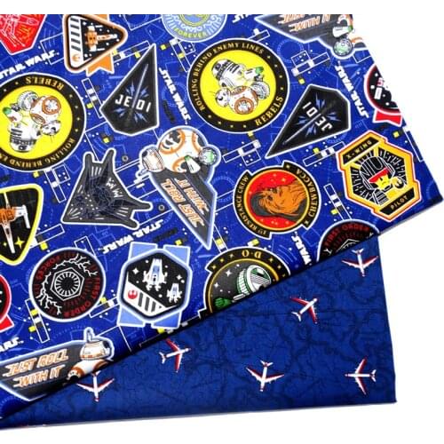 High Quality Cotton Printing Cartoon Fabric For DIY Bedding Baby And Childrens Cotton Clothes TJ1705