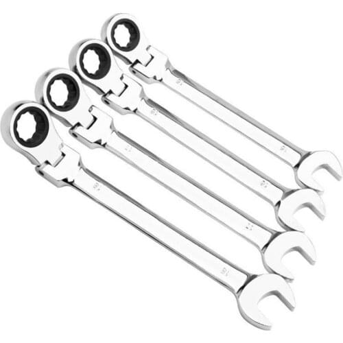 Ratchet Metric Wrenches set Torque Universal spanners A Set of Key for Car Repair Hand Tools Spanner Open End and Ring Wrenches