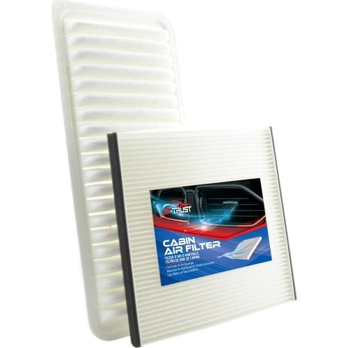 Bi-Trust Engine & Cabin Air Filter Set for Lexus Rx400H 2006-2008 V6 3.3L