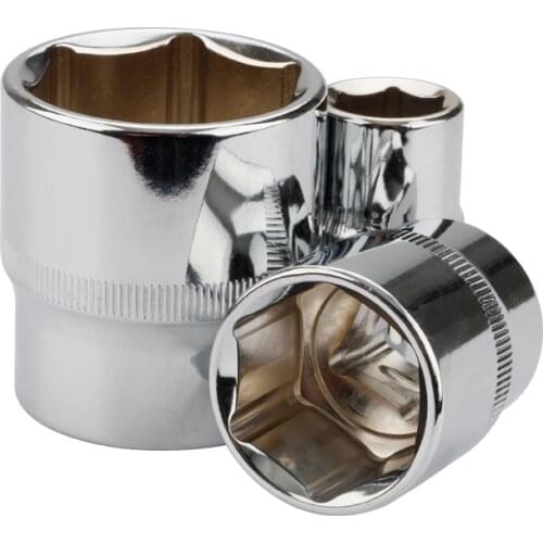 Crv metric mirror polished 12.5mm car repair tool kit 8/10/12/13/14/17/19/22/24/30/32mm 1/2" ratchet wrench socket