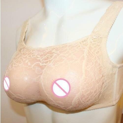 Fake Breast Forms Bra Crossdresser Sexy Silicone Transvestite Transgender A+ Transgender Queen Transvestite Mastectomy Bra