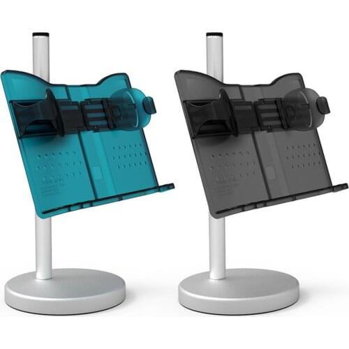 Bookstand Reading Rack Tablet Computer Folding Holder for Document Hard Covers Paperbacks CookBooks TextBooks Magazines Display