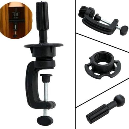 Professional Black Adjustable Wigs Holder Mannequin Stand For Mannequin Head Hair Training Tool Stand Desk Table Clamp