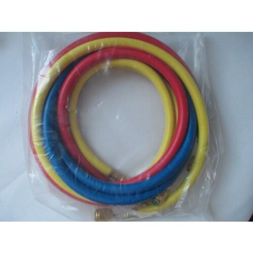 1.5M Refrigeration Charging Hoses for R134a R410a R22 R12 R502 Testo 550 Air Conditioner Tools accessories Manifold Gauge tube