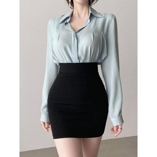 Женские юбки SLACTION China At AliExpress