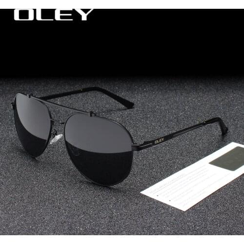 OLEY Brand Polarized men Sunglasses women new male driving Sun Glasses driving eyewear gafas de sol shades Customizable logo