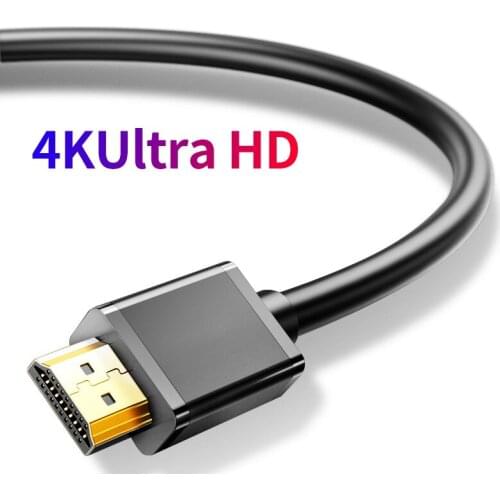 HDMI-compatible Cable 4K 60Hz High Speed Video Cable Ultra HD Cable For PS4 HDTV XBOX Data Cable Golden Plated Connection Cord