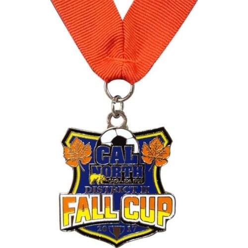 Factory Price Soft Enamel Metal Medal for Sport cheap custom Personalized sports medal and ribbons