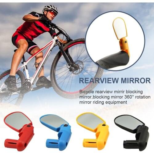 Bike Rearview Mirror Bicycle Accessories Cycling Road Mountain Bike Handlebar Wide Angle Rear Rotate View Mirrors 2020 New