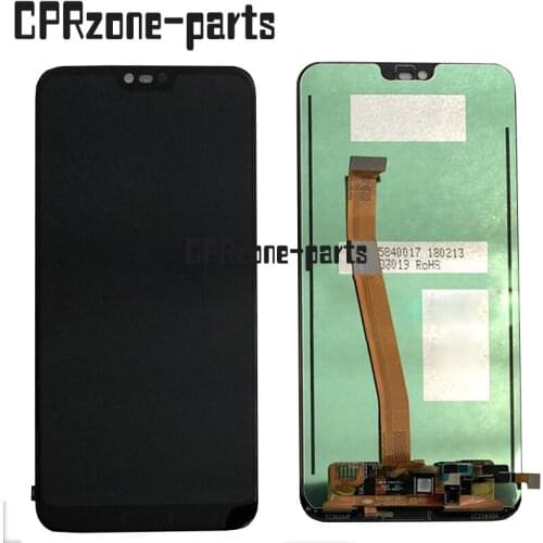 5.84" Black For Huawei Honor 10 COL-L29 COL-AL10 COL-L19 COL-TL10 LCD Display With Touch Screen Digitizer Assembly + Fingerprint