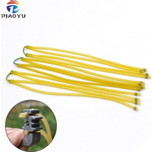Large Power Shooting Fish Rubber Band Lengthened for Telescopic Slingshot Natural Latex Tube Outdoor Hunting Shooting