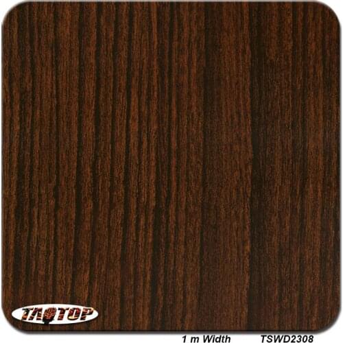 TSWD2308 1M * 10M dark stright WOOD design pva liquid image hydrographics film