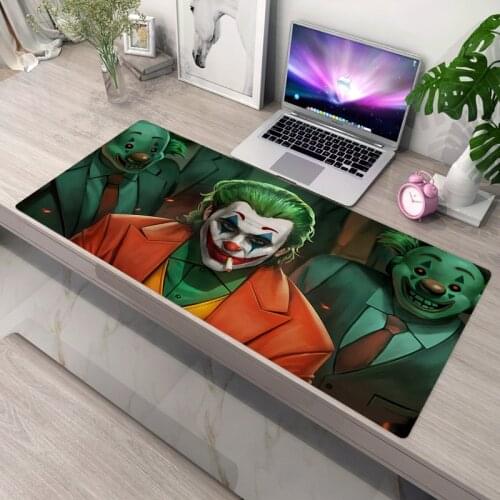 Razer Pad Joker Mouse Pads Office Carpet Kawaii Gaming Accessories Carpets Cute Mats Xxl Pc Large Gamer Cabinet Anime Mausepad
