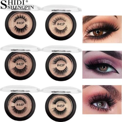 MEISHENJIE messy gorgeous false Eyelashes non Cruelty fake eyeLashes Handmade Reusable Natural Eyelashes new 3d mink Lashes