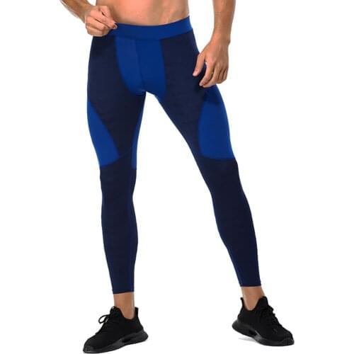 Men Running Tights Sport Leggings Compression Underwear Quick-drying Camo Pants Jogging Fitness Gym Trousers MMA Rash guard