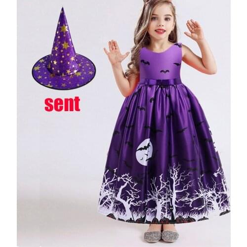 Girls Party Dress Princess Costume Kids Halloween Cosplay Costume Baby Girl Princess Dress Christmas Dress