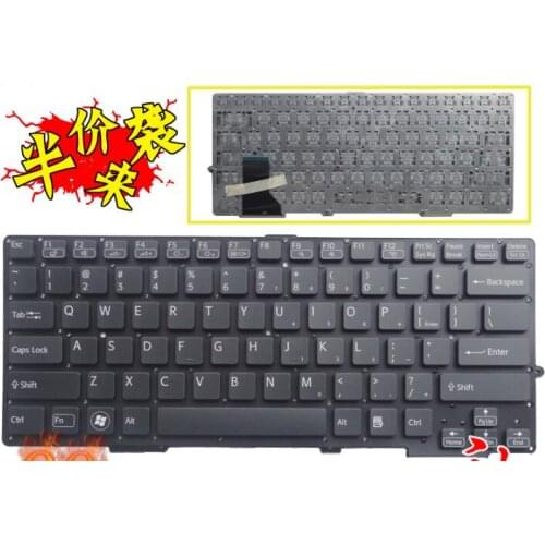New Laptop Keyboard for SONY SVS13 SVS1311 SVS131 SVS13118 US Layout