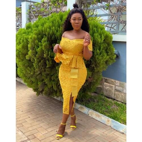 New Style Classic African Womens Clothing Dashiki Fashion Stylish Lace Party Lady Dress Size M L XL XXL