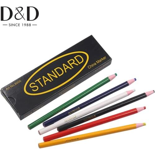 Wholesale D&D 60Pcs Cut-free Tailors Chalk Pencils Fabric Marker Disappearing Sewing Chalk DIY Sewing Garment Accessories