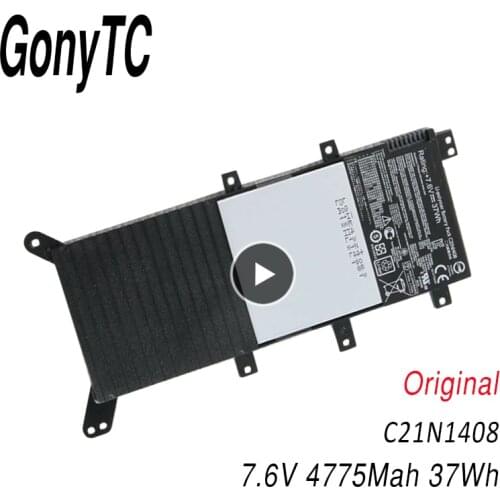 Original New C21N1408 Laptop Battery For ASUS VivoBook 4000 MX555 V555LB Series 7.6V 37WH