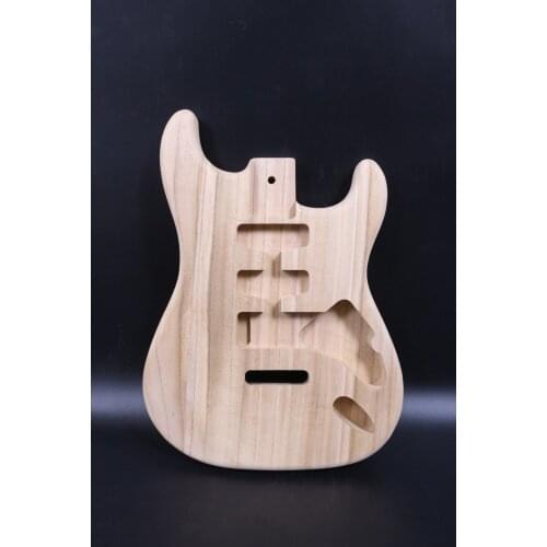 Fit Diy Electric Guitar Body paulownia Handmade Unfinished SSH