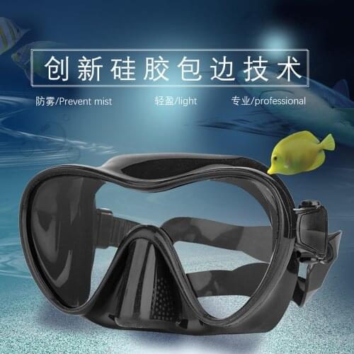 Professional Scuba Diving Mask Silicone Mask Snorkel Anti-Fog Diving Mask Full Dry Tube Underwater Swim Equipment